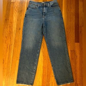 Madewell baggy straight jeans!